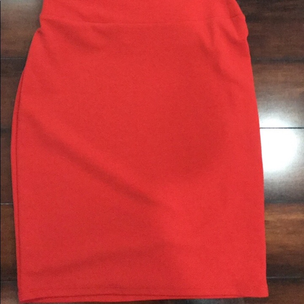 Sexy Red Skirt Cassie Lularoe